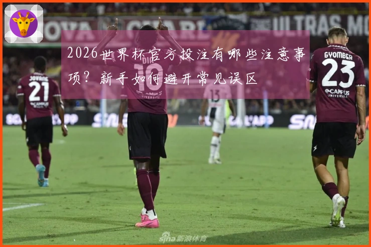 2026世界杯官方投注有哪些注意事项？新手如何避开常见误区