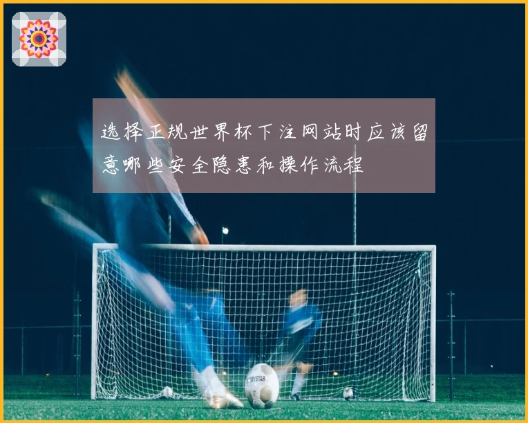 选择正规世界杯下注网站时应该留意哪些安全隐患和操作流程