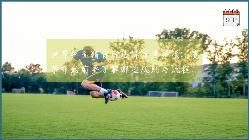 世界杯竞猜官网选择注意事项：赛事开始前要了解哪些规则与流程？