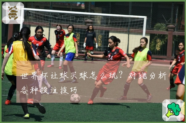 世界杯让球买球怎么玩？对比分析各种投注技巧