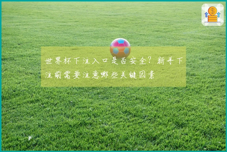世界杯下注入口是否安全？新手下注前需要注意哪些关键因素